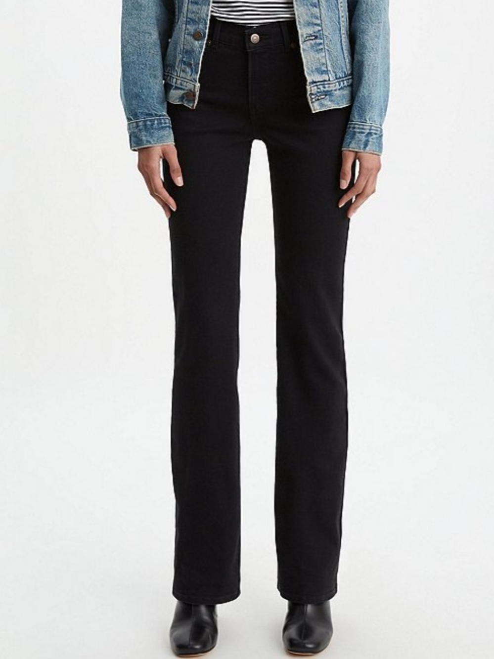 Levi's 314 Shaping Straight Black Women's Jeans